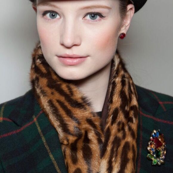 Ralph Lauren * Fall 2012 Runway Collection Stewart Tartan Plaid Diane Blazer - Picture 6 of 16